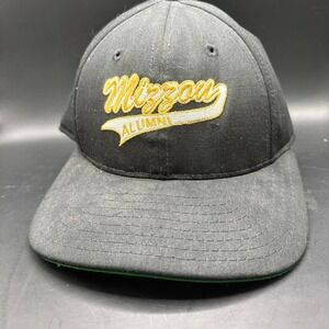 University of Missouri Missou‎ Alumni Black Adjustable Mesh Cap